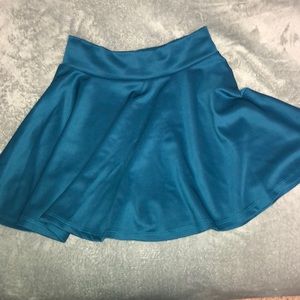 High waisted skater skirt